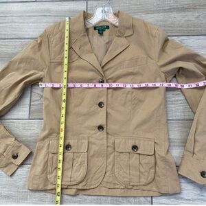 Ralph Lauren Tan Utility Jacket